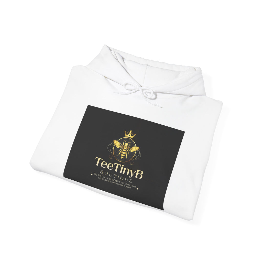 TeeTinyB Gold Crown Hoodie — Luxury Logo Pullover