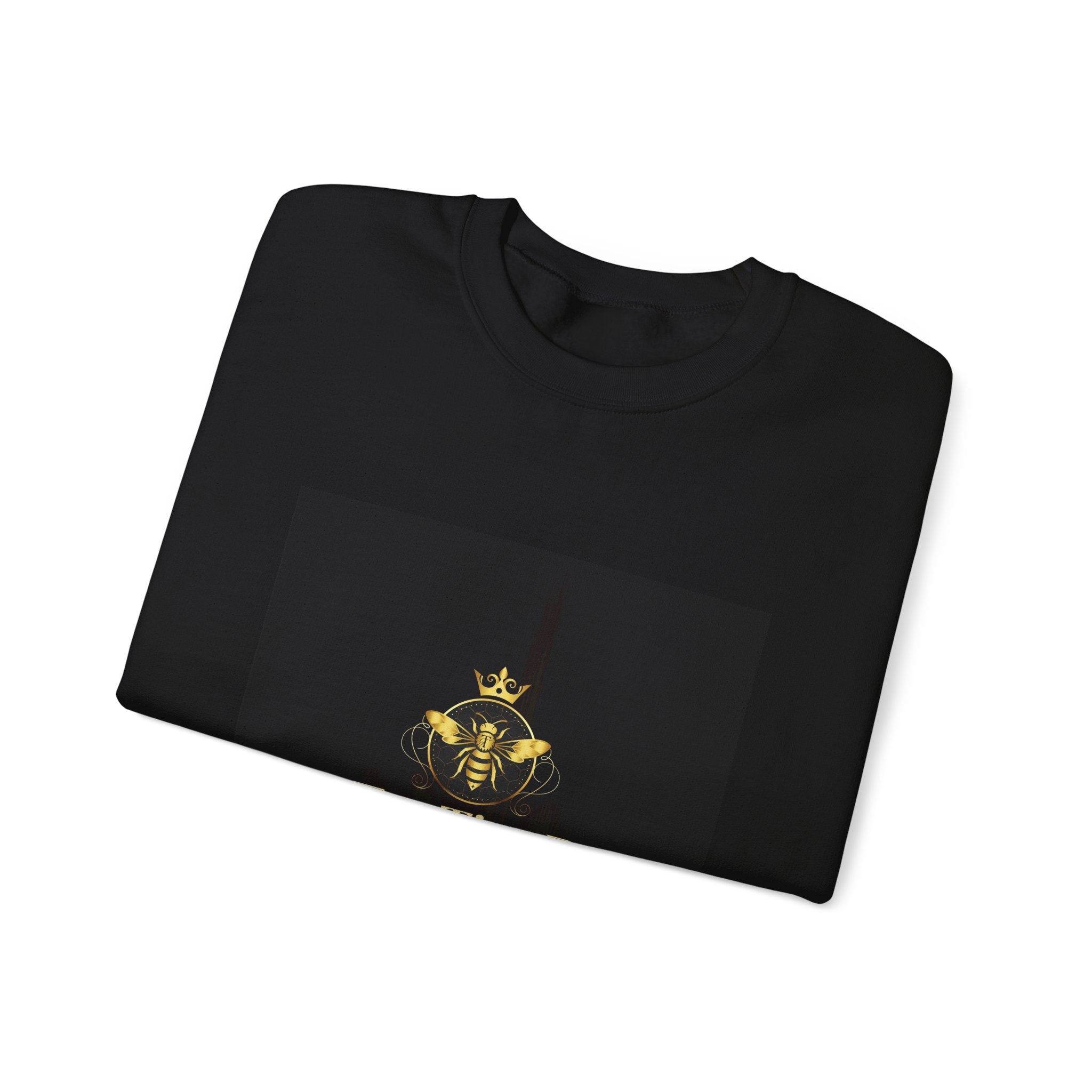 Crewneck Sweatshirt — TeeTinyB Gold Emblem Logo