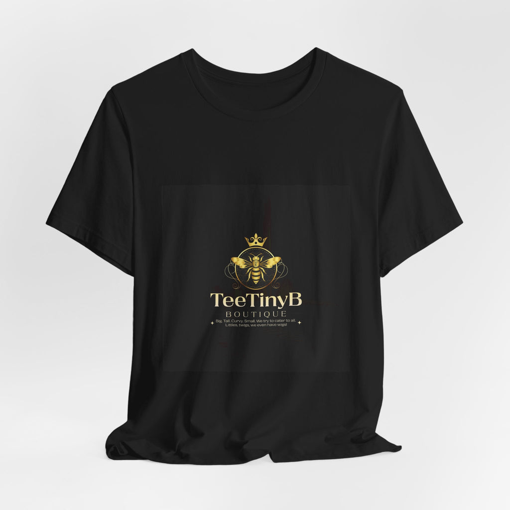 TeeTinyB Bee Logo T‑Shirt — Gold Crown Honey Brand Tee