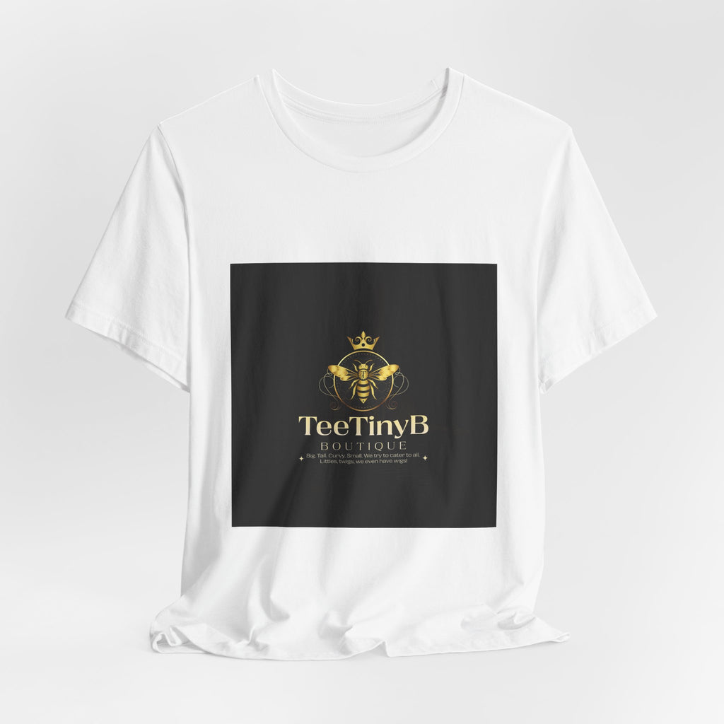 TeeTinyB Bee Logo T‑Shirt — Gold Crown Honey Brand Tee