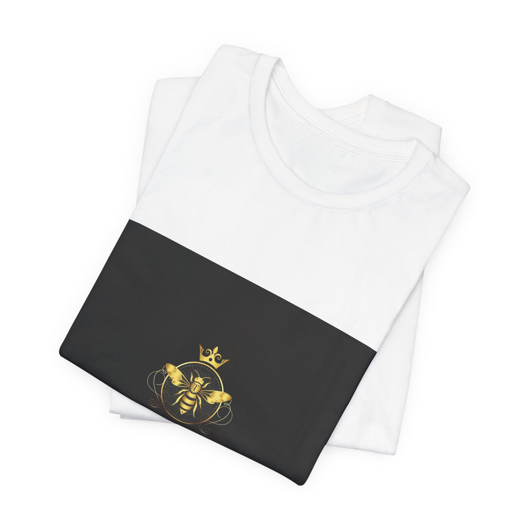 TeeTinyB Bee Logo T‑Shirt — Gold Crown Honey Brand Tee