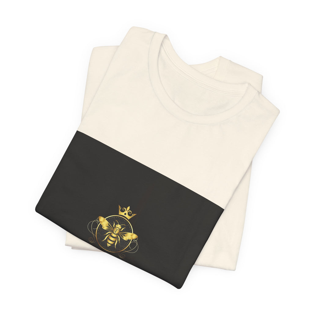 TeeTinyB Bee Logo T‑Shirt — Gold Crown Honey Brand Tee