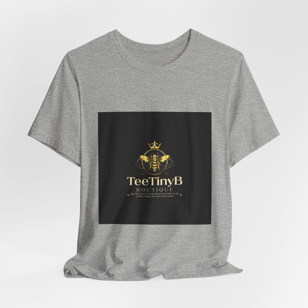 TeeTinyB Bee Logo T‑Shirt — Gold Crown Honey Brand Tee