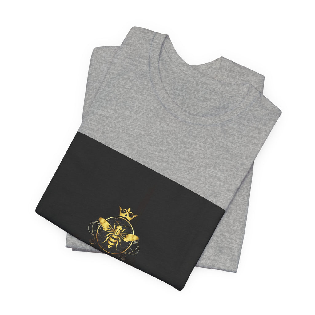 TeeTinyB Bee Logo T‑Shirt — Gold Crown Honey Brand Tee