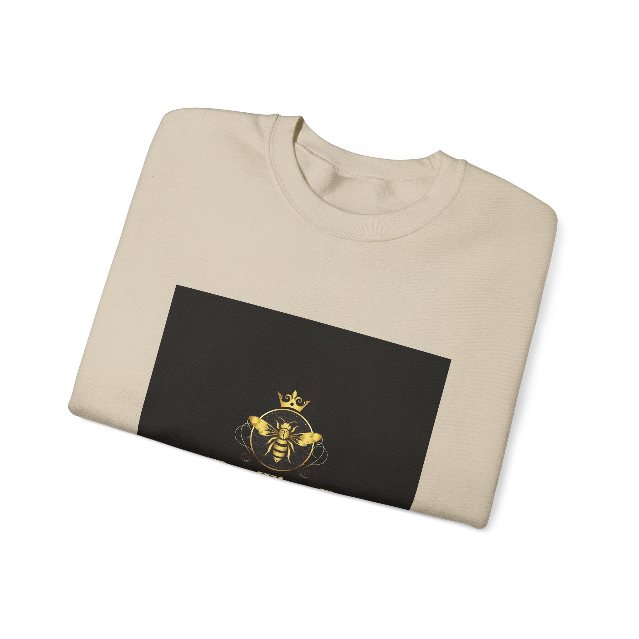 Crewneck Sweatshirt — TeeTinyB Gold Emblem Logo