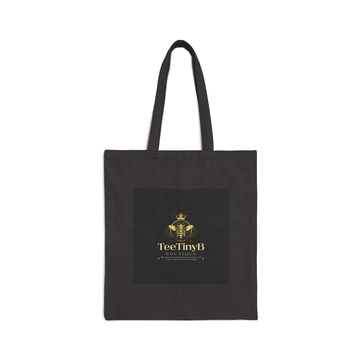 Canvas Tote Bag - Gold TeaTinYB Logo Eco Shopper