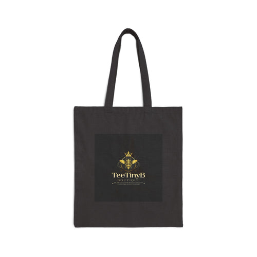 Canvas Tote Bag - Gold TeaTinYB Logo Eco Shopper