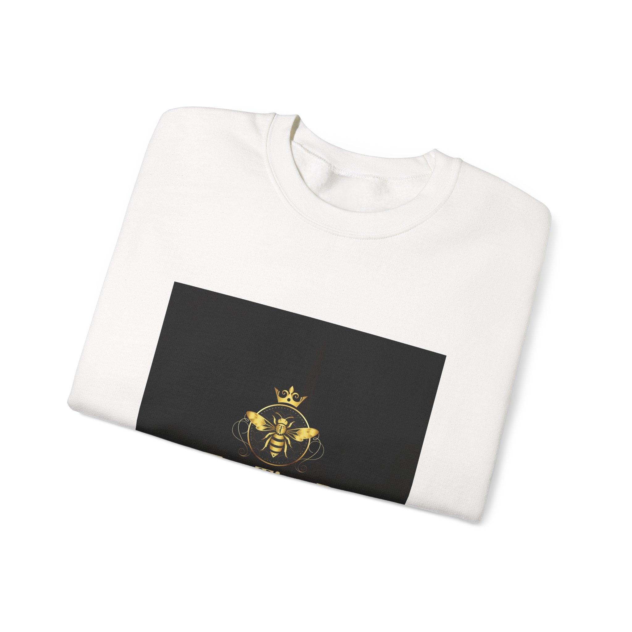 Crewneck Sweatshirt — TeeTinyB Gold Emblem Logo