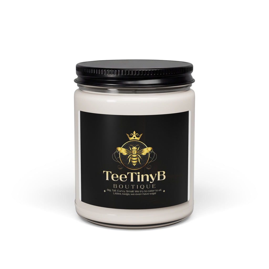 Soy Candle — TeeTinyB Boutique Scented 9oz (Beekeeper Logo)
